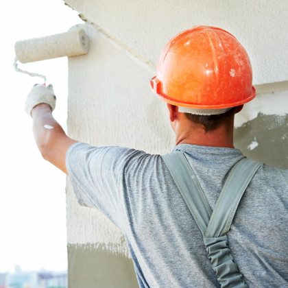 Young Painting Facade Builder 20782691
